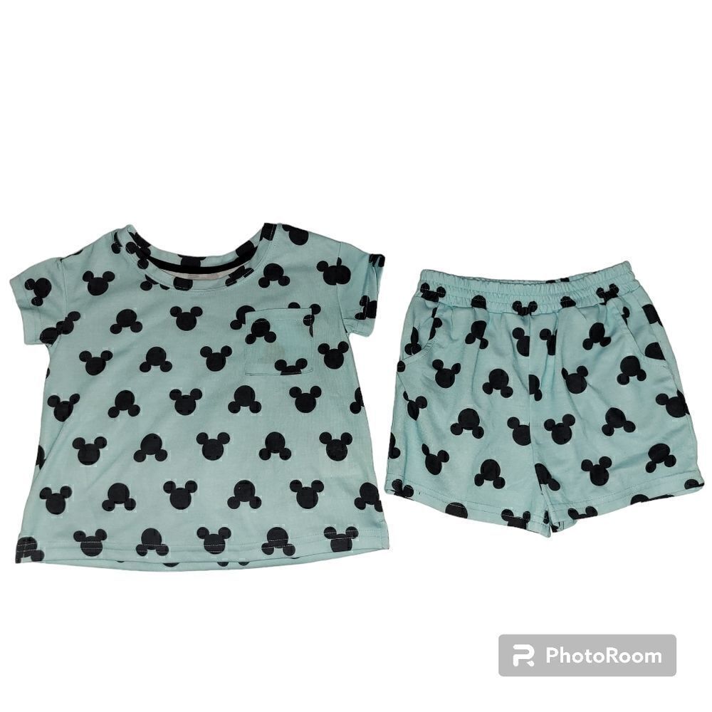Disney Mickey mouse pj's. ^
